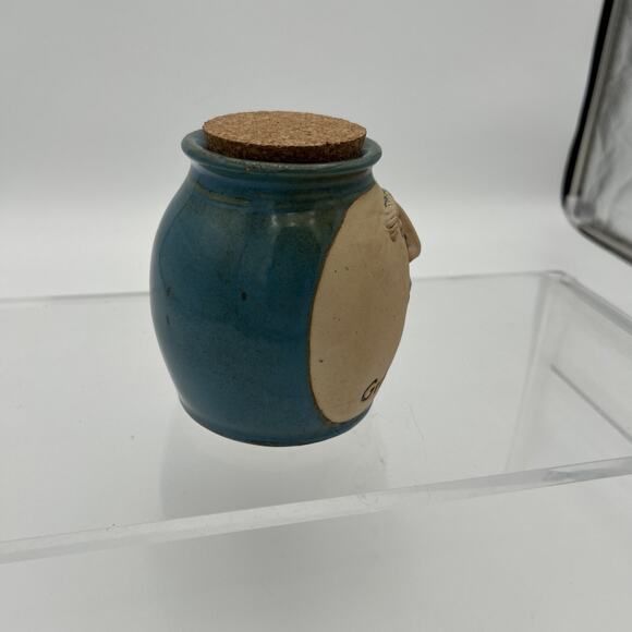 Grandchild change Pottery Jar Booty Banks 4 3/4 x 4 1/2” - Picture 6 of 16